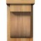 Ekena Millwork Del Monte Rough Sawn Corbel w/Backplate, Western Red Cedar, 8"W x 8"D x 12"H COR08X08X12DEL01RWR - alternate 3